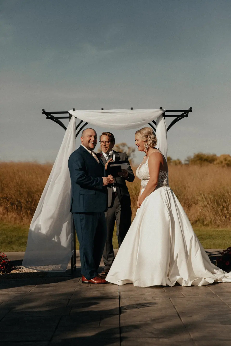 Pete Keesey, wedding officiant